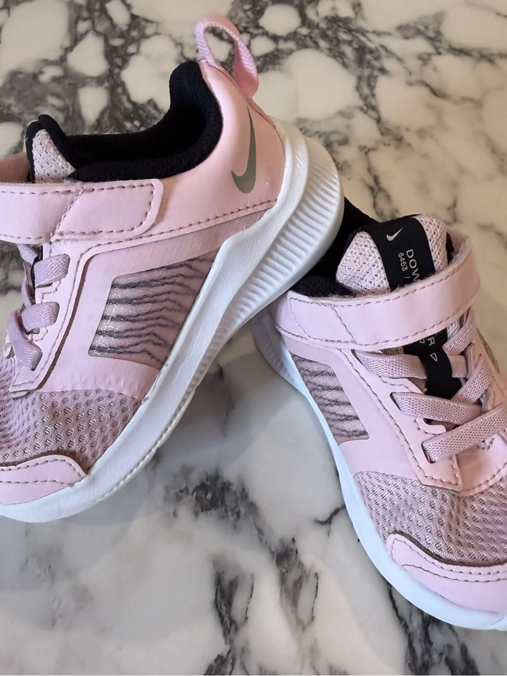 Nike Downshifter 11 Toddler Running Shoes Pink Foam 5C
